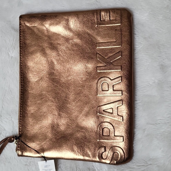 NWT! Copper Sparkle Clutch! - Picture 5 of 5
